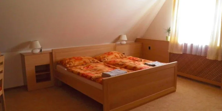 Zabydlíte se v útulných a hezky zařízených pokojích.