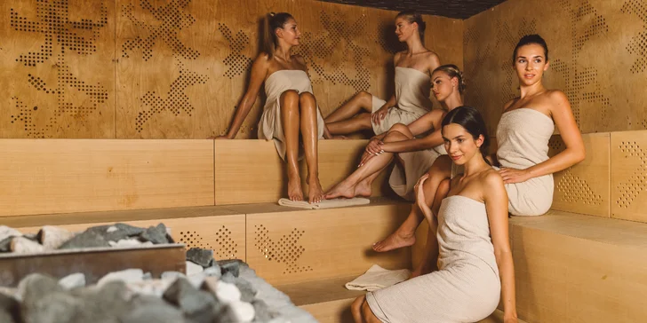 Ve wellness komplexech nechybí ani sauny.