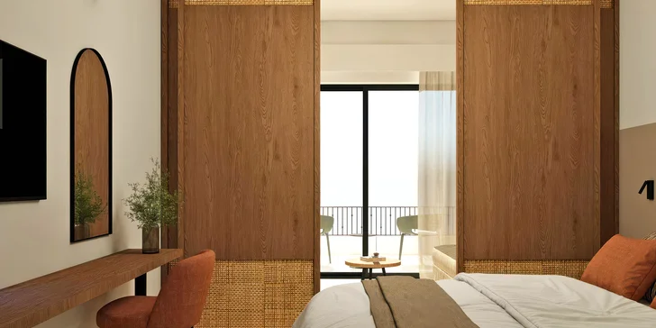 Odpočinete si v prostorných pokojích o výměře 25⁠–⁠27 m².