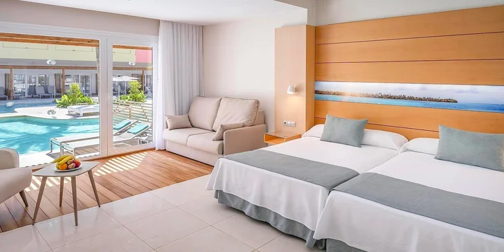 Vaším útočištěm se stane 4* Mediterraneo Bay Hotel Spa & Resort.