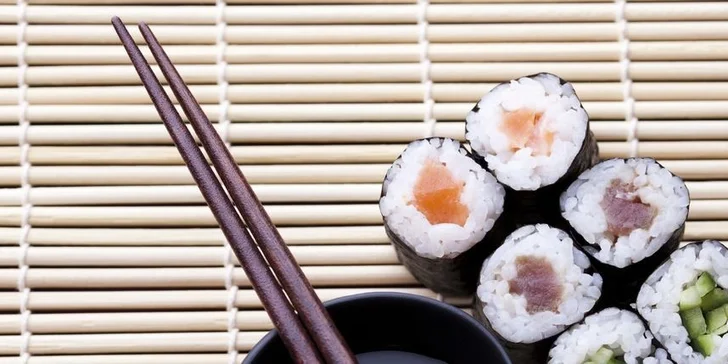 Své vysněné sushi si vyberete ze 4 různých menu. 