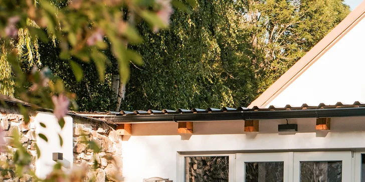 V ceně máte privátní wellness – bazén, vířivku, případně i saunu.