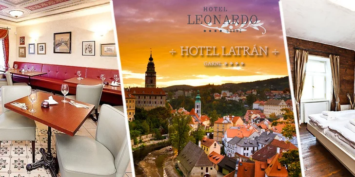 Luxusní relax přímo v srdci Českého Krumlova