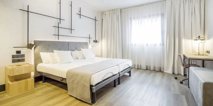 Zabydlíte se ve 4* hotelu ILUNION San Mamés v srdci města.