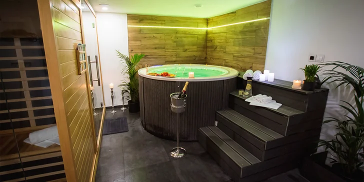 Nemusíte se nutně potkat ani s obsluhou – pouze u vstupu zadáte kód a pak už stačí užívat si relax a pohodlí.