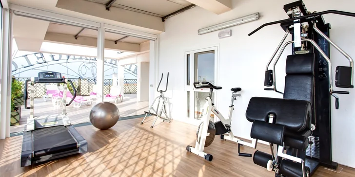 Zacvičte si v hotelovom fitness.