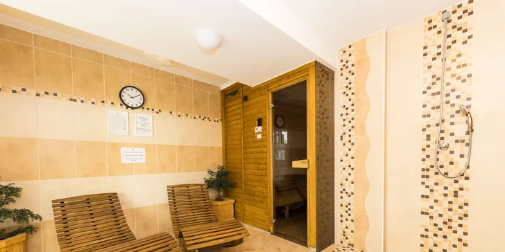 Kapacita wellness v hotelu Podhrad je 8 osob, konkrétní termín návštěvy si domluvte předem. 