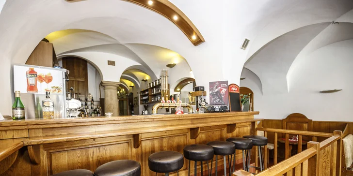 V restauraci si dáte snídani nebo i večeři.