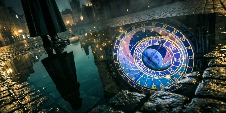 Zábavná únikovka Magický orloj pro 2–4 hráče vhodná i pro rodiny s dětmi
