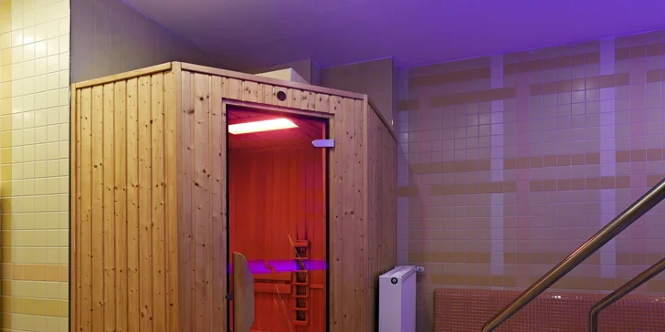 Prohřeje vás sauna.