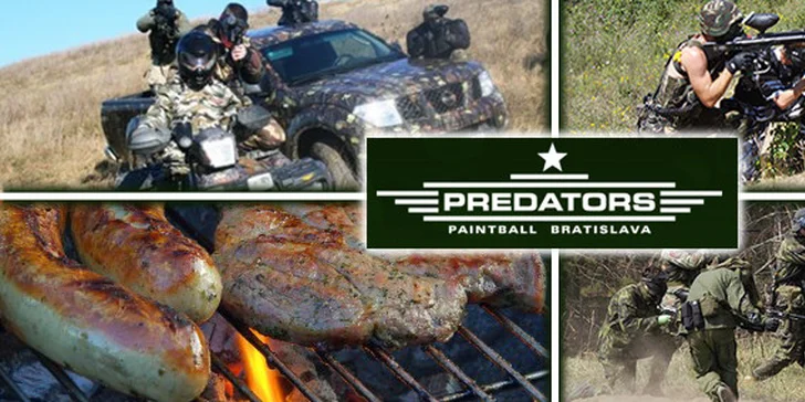 13 Eur za hru s kamošmi na vojakov a zábavu pri skvelom barbecue. Nájdi v sebe bojového ducha a zober kamarátov na Paintball so zľavou 48%!