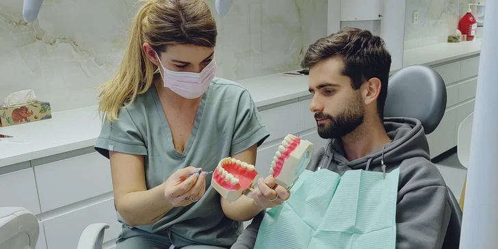 Pro zdravý chrup: kompletní dentální hygiena pro děti do 14 let i dospělé, vstupní prohlídka