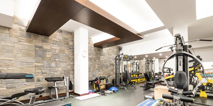 Vstup do fitness máte v cene.