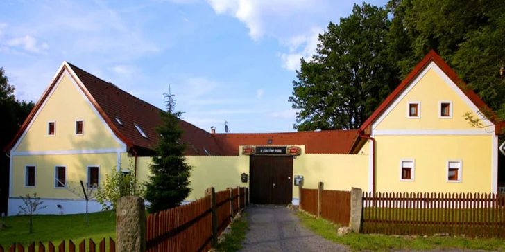 Pobyt v jižních Čechách: polopenze a relax na jaře, na podzim i během léta