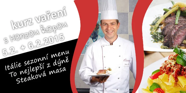 Kurzy vaření s konzumací připravených lahůdek