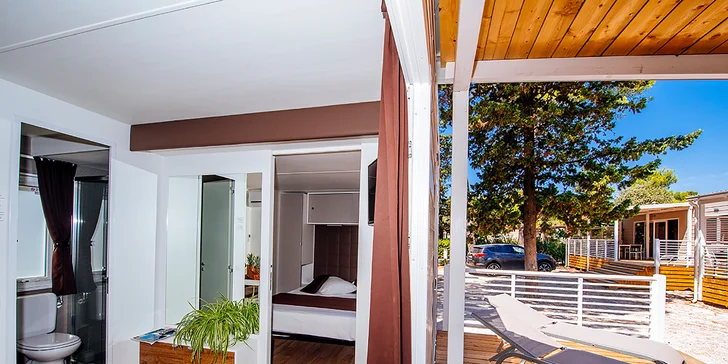 Za příplatek můžete vzít domácí mazlíčky (na fotce mobilhome Superior). 