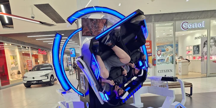 360° VR Roller Coaster simulátor