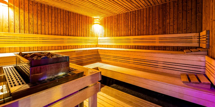 V rámci pobytu se můžete těšit na 2hodinový wellness.