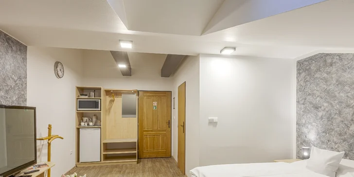 V nabídce penzionu je celá řada krásných pokojů a apartmánů.