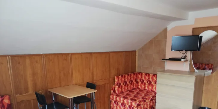 Vyspíte se tu ve dvou i s čtyřčlennou rodinou. 