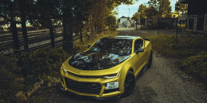Pronájem supersportu Chevrolet Camaro SS 6.2 až na 24 hodin s neomezenými km