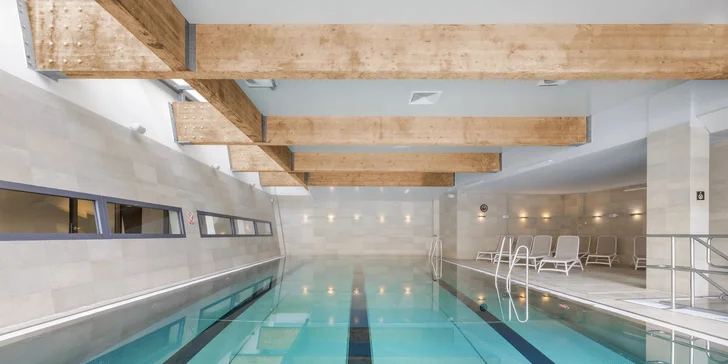 Hosté můžou využít wellness v hotelu Marine. 