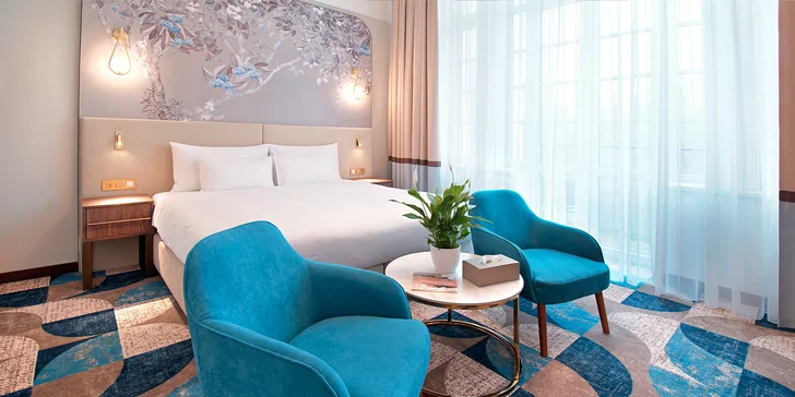 Hotel sa nachádza na pokojnom mieste pri kúpeľnom lesoparku a len pár krokov od historického centra, takže to budete mať všade na skok.