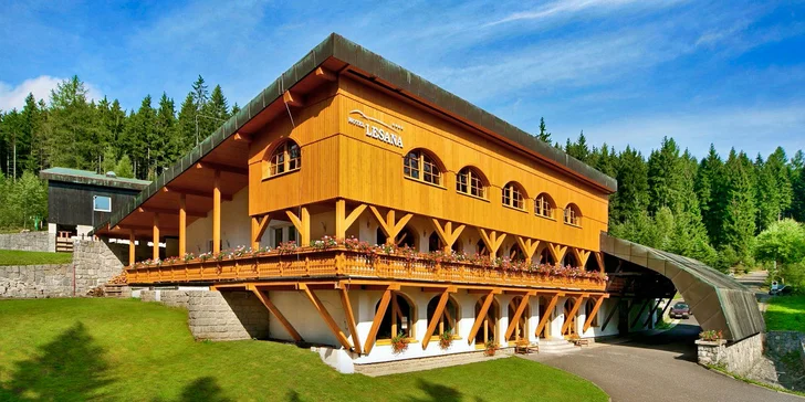 Hotel Lesana je oblíbeným cílem všech, kdo mají rádi aktivní relax na horách.