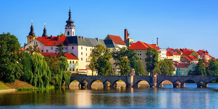 Jarní či letní relax v historickém Písku: wellness, snídaně a lahodná večeře