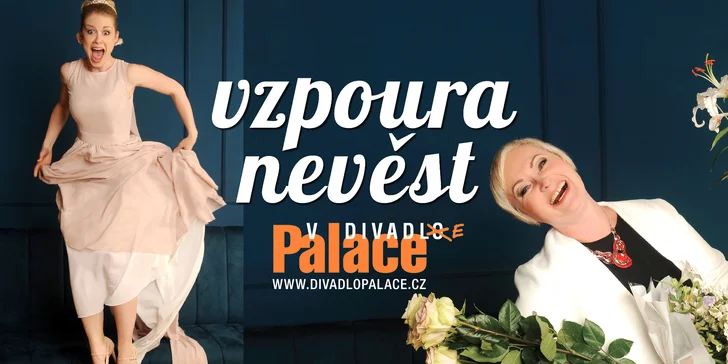 S dárkovým poukazem můžete vybírat jakákoli představení Divadla Palace.