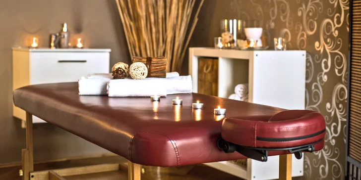 Prostory masérny jsou vkusně zařízené a připravené pro maximální relaxaci a odpočinek. 