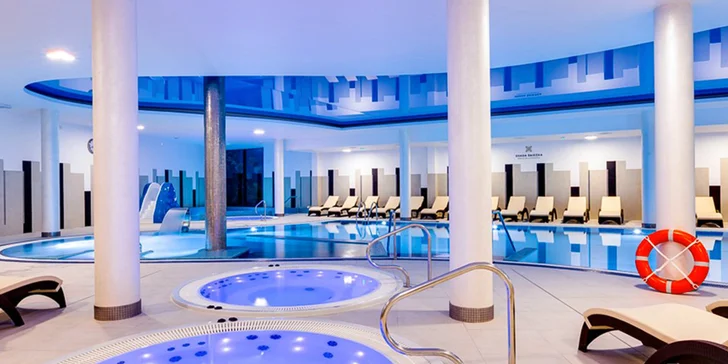 Do wellness centra máte neomezený vstup.