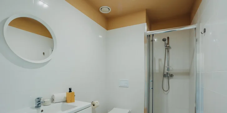 Vlastná kúpeľňa je samozrejmosťou.