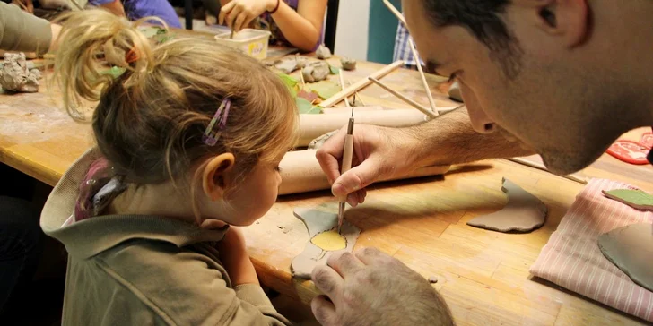 Workshop si užijí dospělí i děti od 3,5 let. 