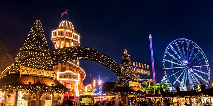 Hyde Park se před Vánoci mění ve Winter Wonderland. 