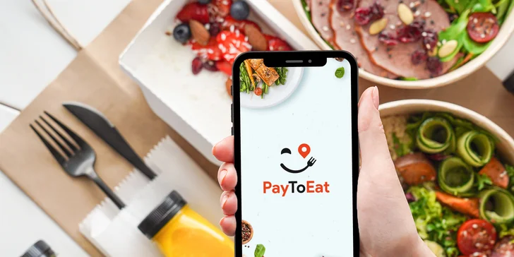 Zľava 5 € na objednávku jedla cez aplikáciu Paytoeat.sk