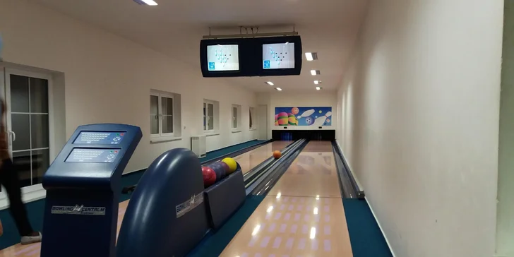Za příplatek si můžete zahrát i bowling. 