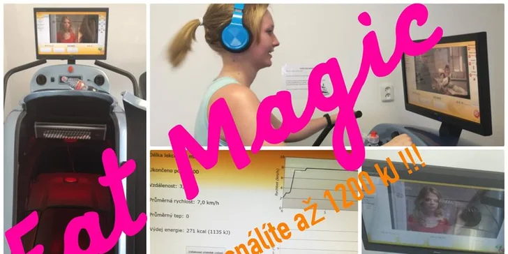 Fat magic - chůze v podtlakové komoře.