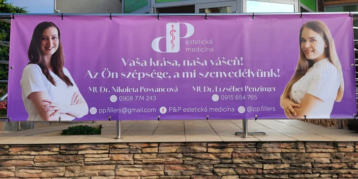 Botulotoxín vám bude aplikovať jedna zo špičkových lekárok – MUDr. Nikoleta Tóth, alebo MUDr. Erzsébet Penzinger.

