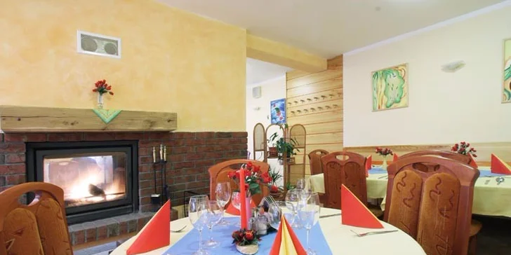 Dokoupit si můžete třeba snídaně v restauraci Helena. 
