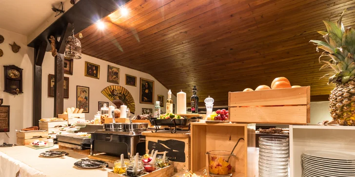 V restauraci vám každé ráno připraví snídaně.