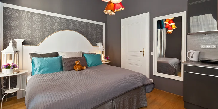 Pobyt pod Petřínom: moderný apartmán s kuchynkou
