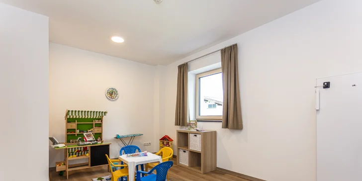 K dispozícii je vám aj malá detská herňa.