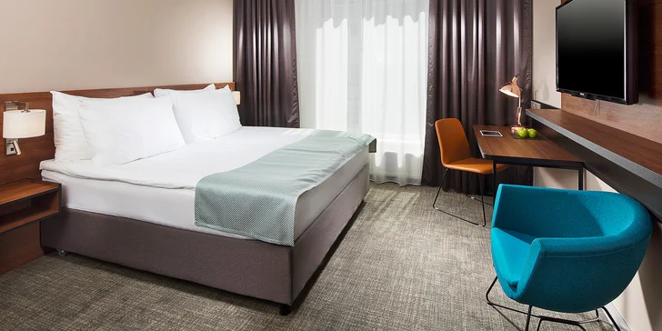 V hotelu budete ubytováni v moderních pokojích kategorie Standard, které vám zajistí veškerý potřebný komfort.