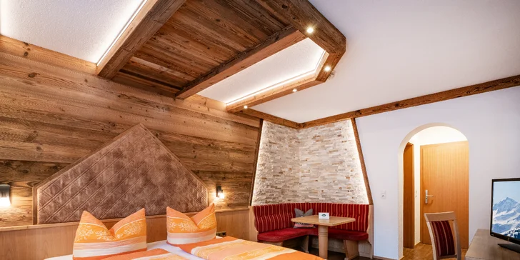 Každý pokoj disponuje televizí a Wi-Fi připojením. 
