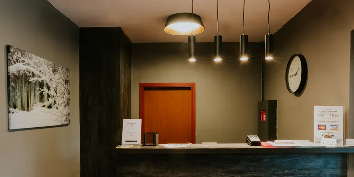 Celý hotel prošel v nedávné době rekonstrukcí, takže tu ještě vše voní novotou. 