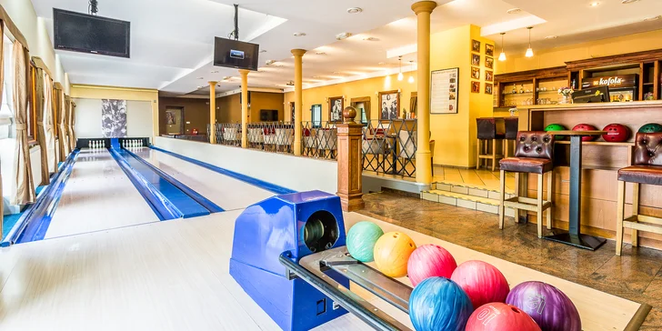 Historický penzión ukrýva aj dve bowlingové dráhy