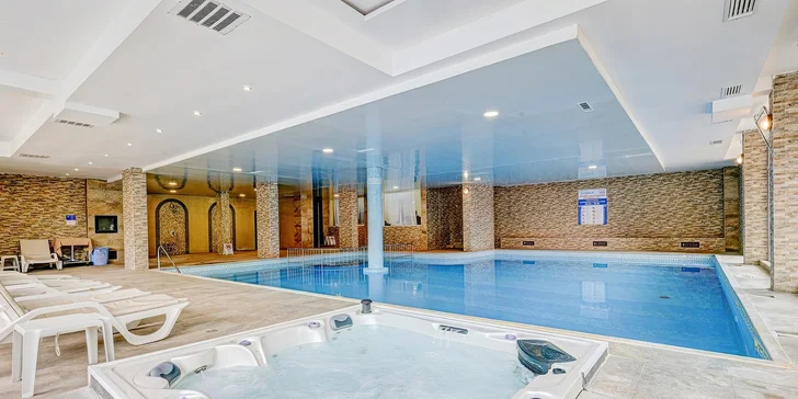 Hotel se pyšní vlastním balneologickým a wellness centrem.