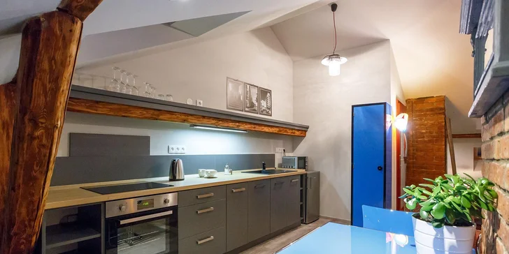 Všetky apartmány predstavujú bývanie skutočne na úrovni. (Na fotke apartmán Aalto)