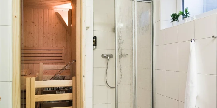Apartmán Premium disponuje privátnou saunou.